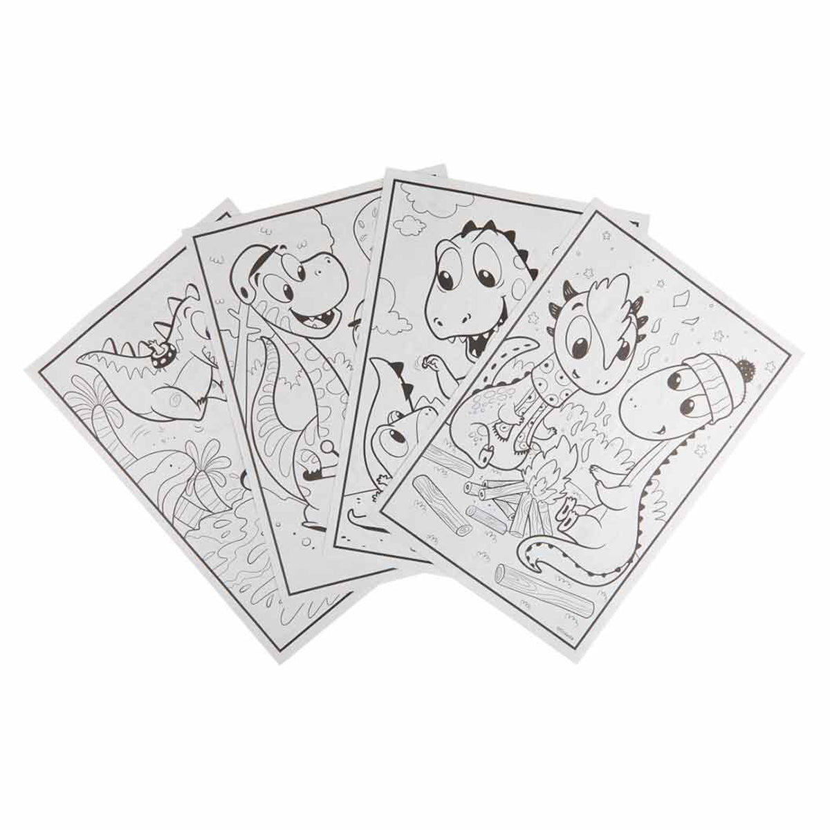 Crayola Prehistoric Pals 96 Page Dinosaur Colouring Book