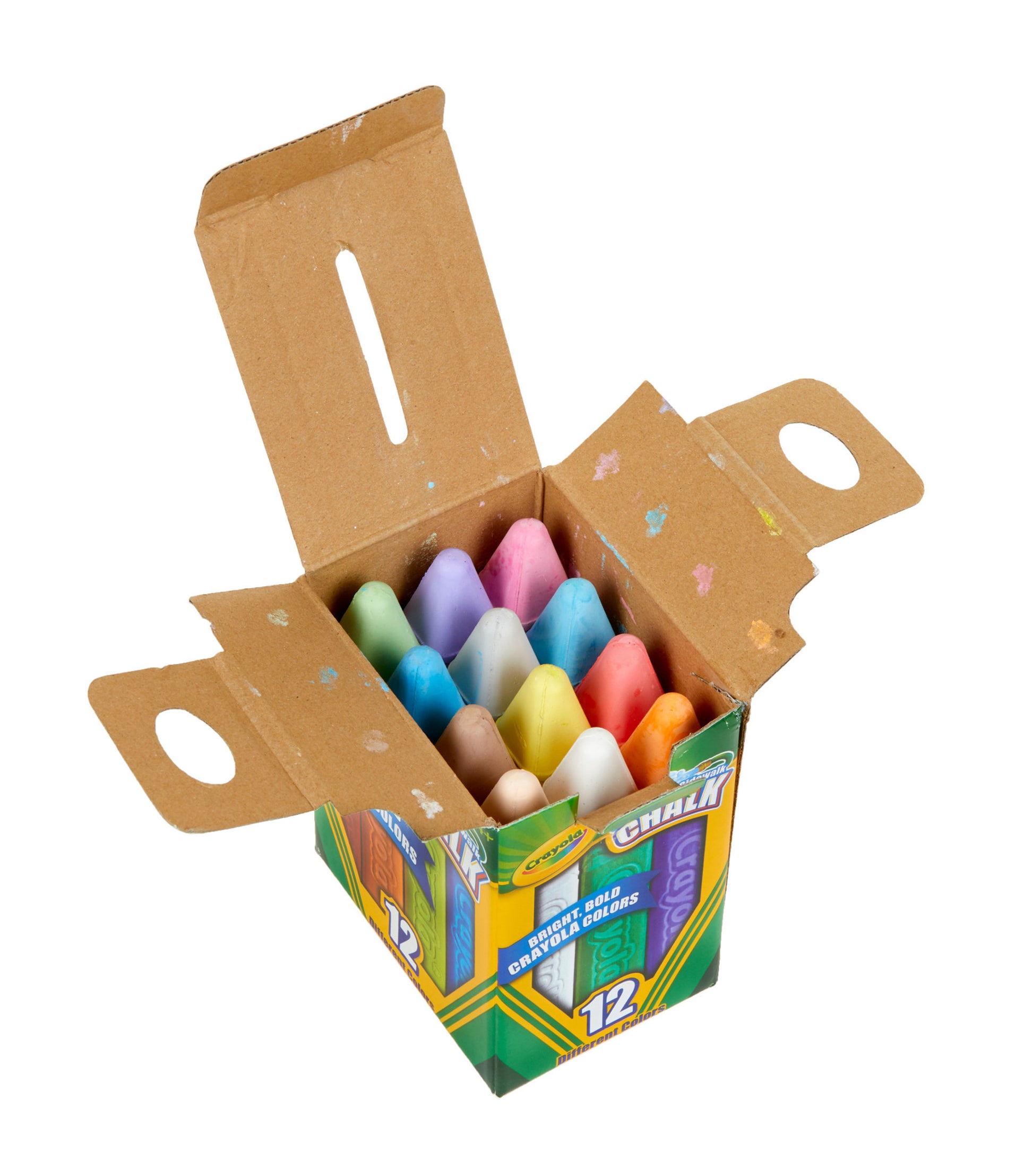 Crayola 12 Pack Sidewalk Chalk Boxed - Toyworld NZ