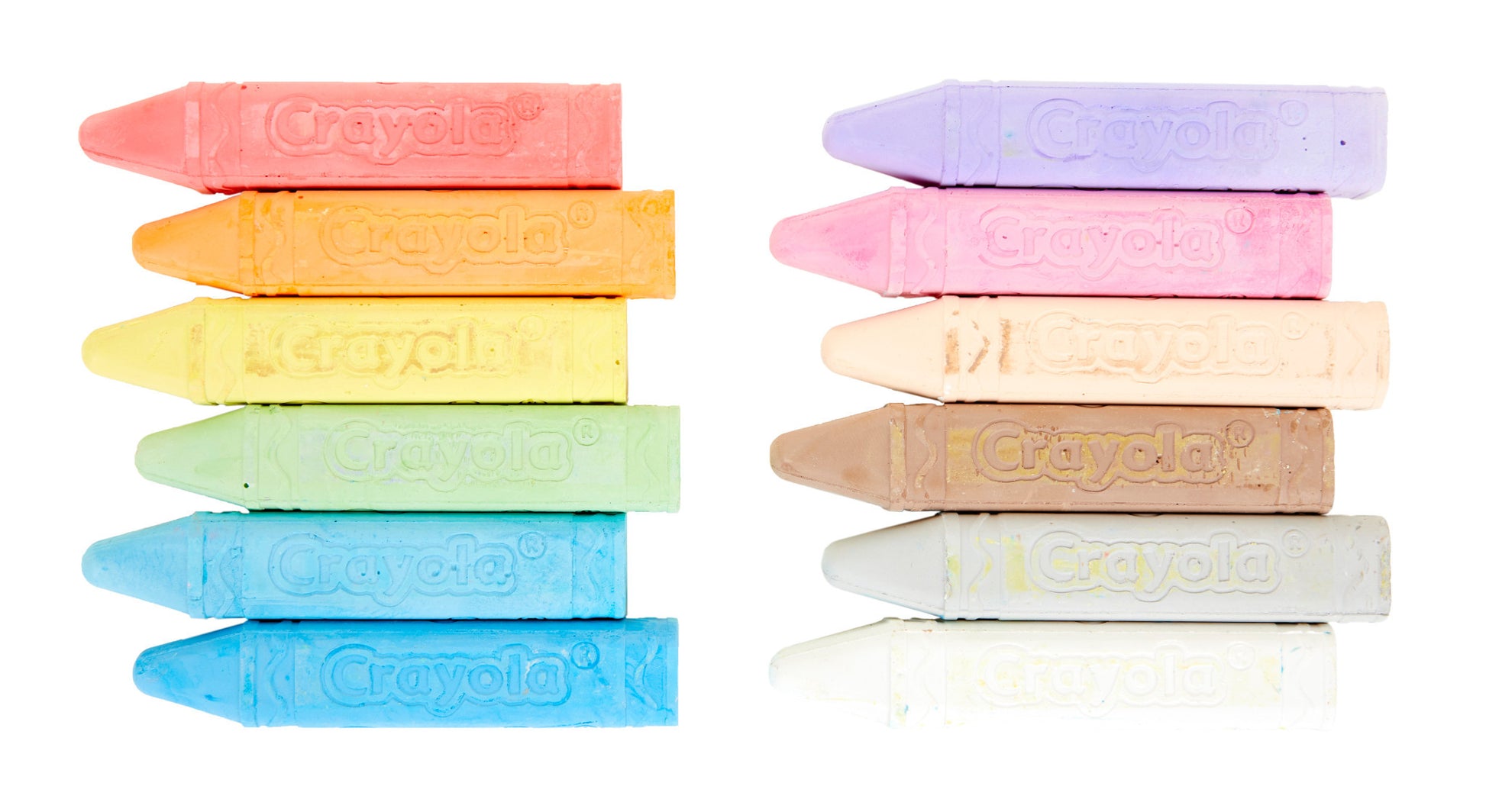 Crayola 12 Pack Sidewalk Chalk Boxed - Toyworld NZ
