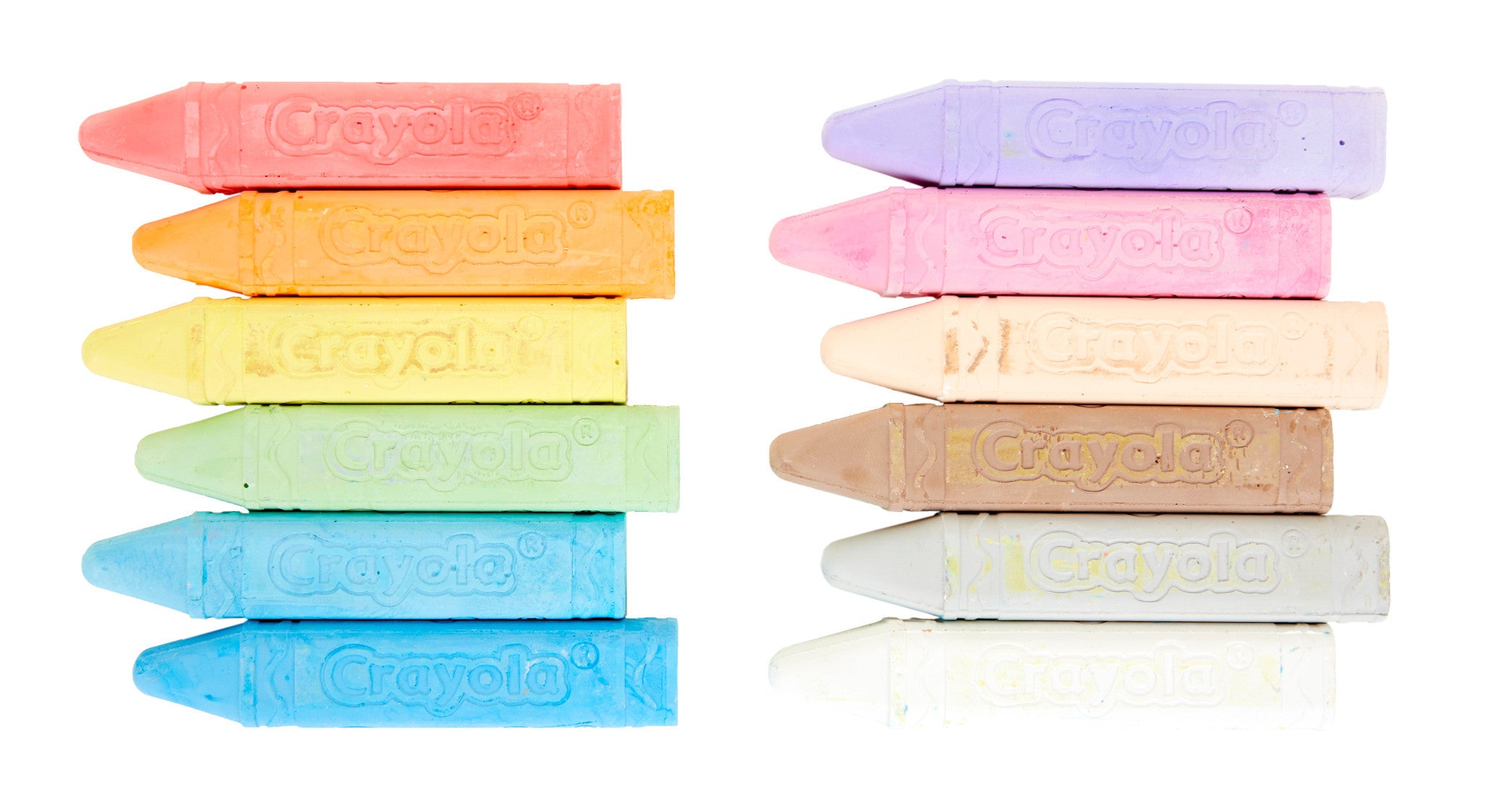 Crayola 12 Pack Sidewalk Chalk Boxed - Toyworld NZ