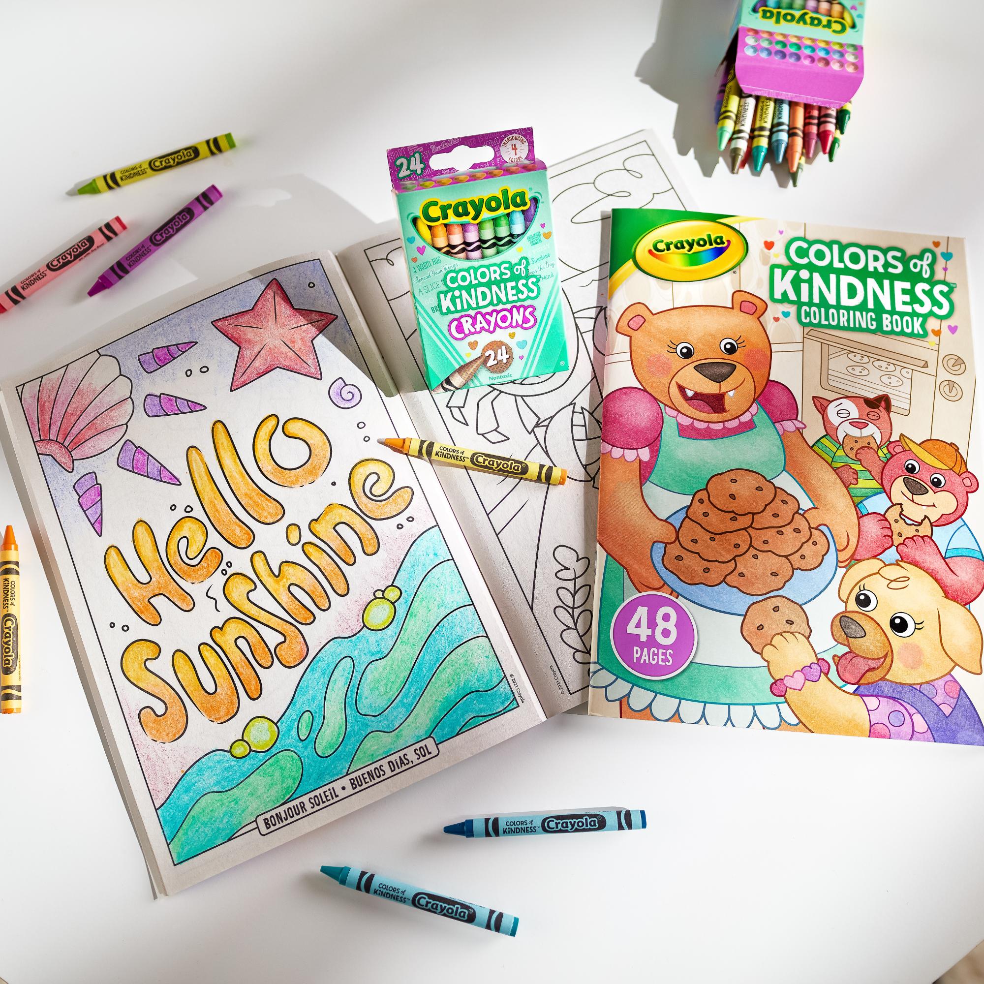 Crayola Colours Of Kindness 48 Page Colouring Book