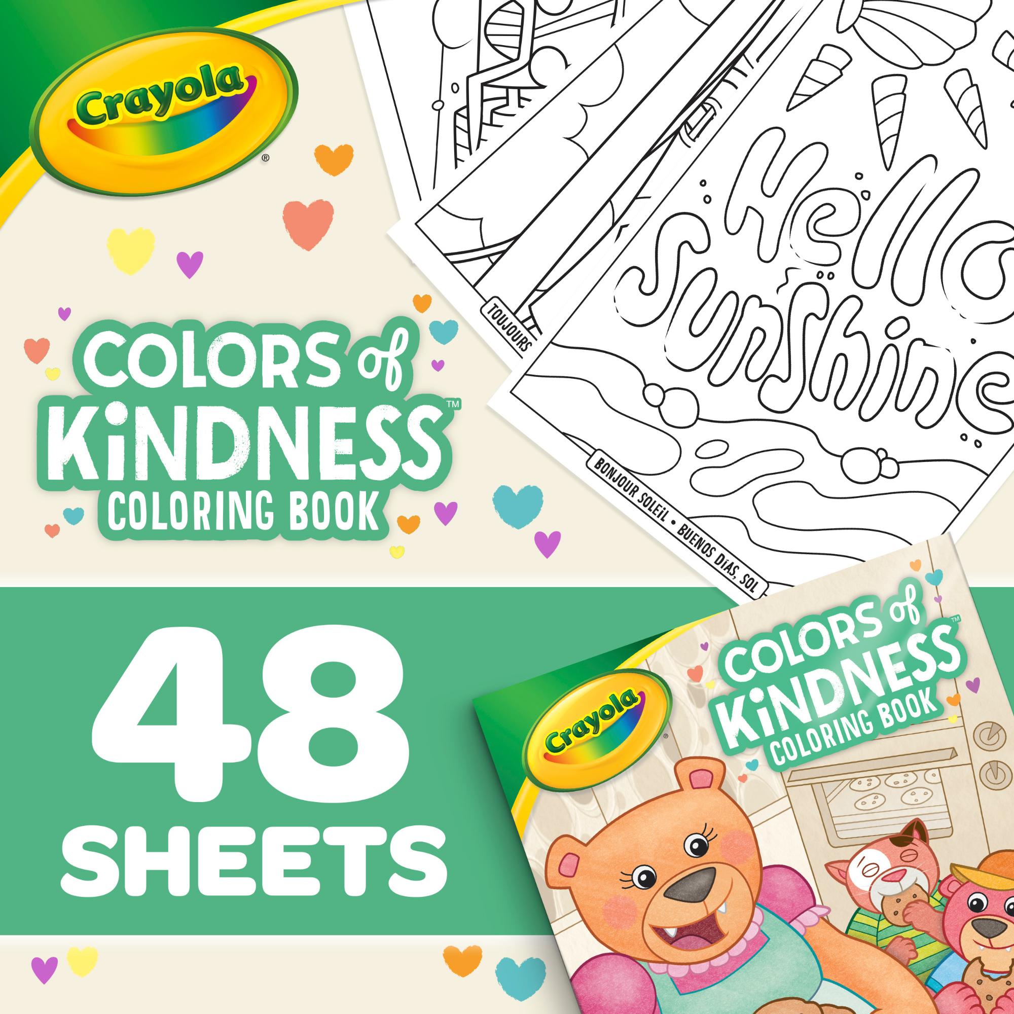 Crayola Colours Of Kindness 48 Page Colouring Book