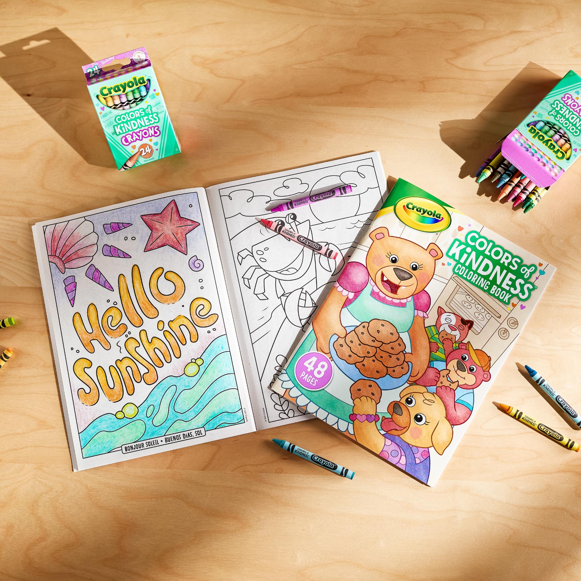 Crayola Colours Of Kindness 48 Page Colouring Book