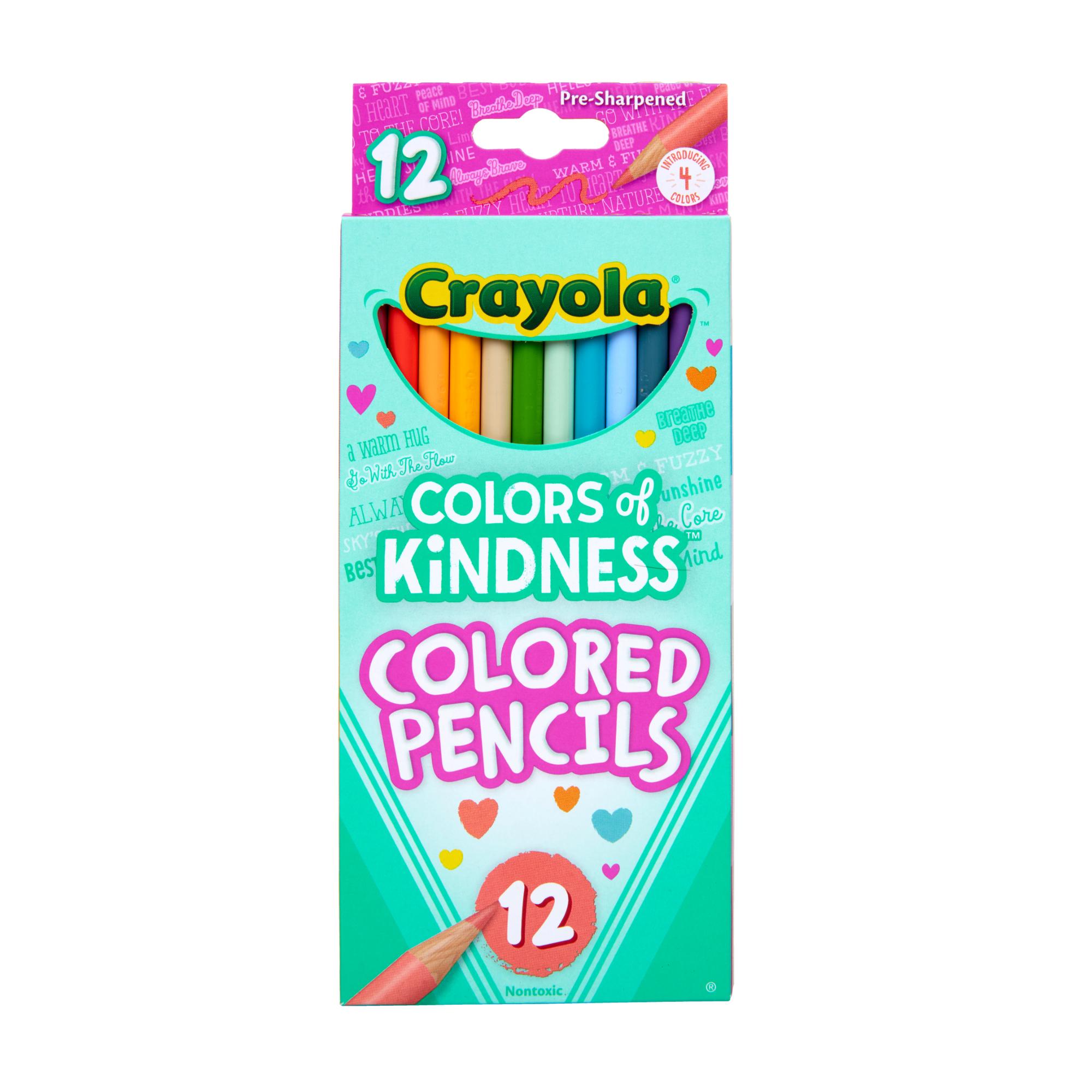 Crayola Colours Of Kindness Coloured Pencils 12 Pack