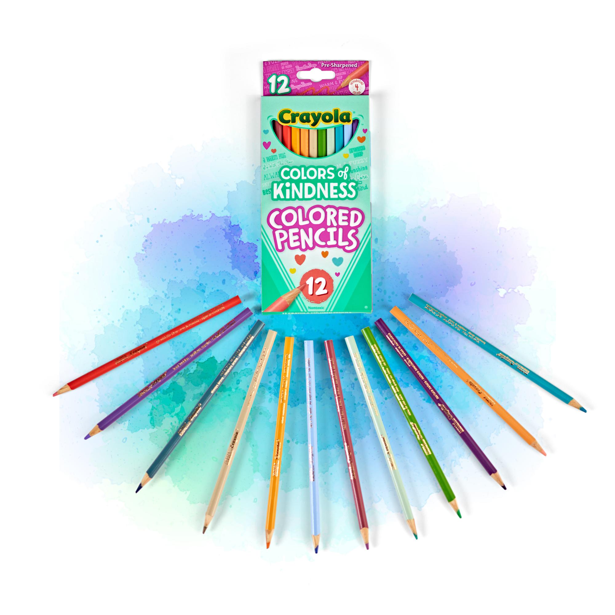 Crayola Colours Of Kindness Coloured Pencils 12 Pack