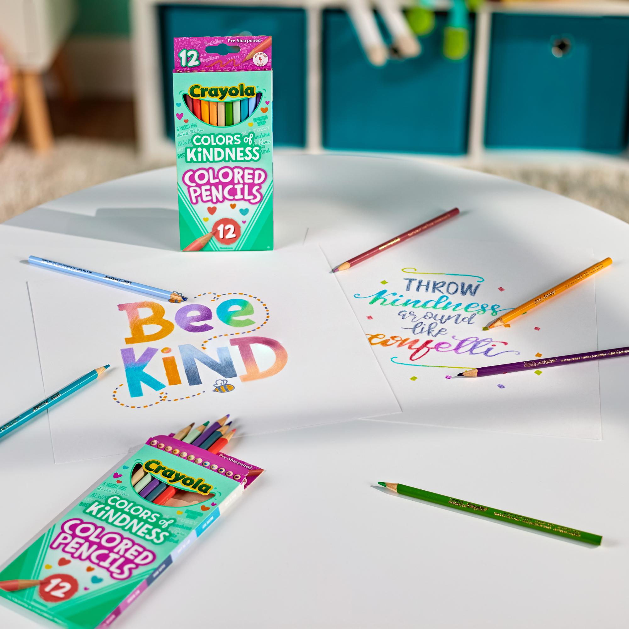 Crayola Colours Of Kindness Coloured Pencils 12 Pack