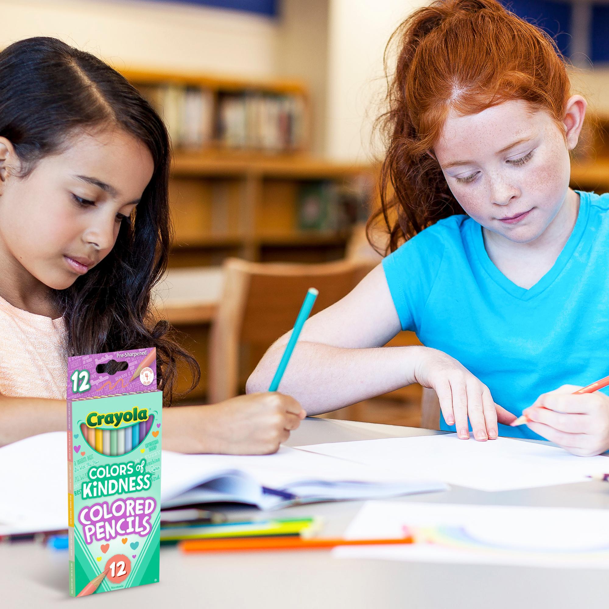 Crayola Colours Of Kindness Coloured Pencils 12 Pack