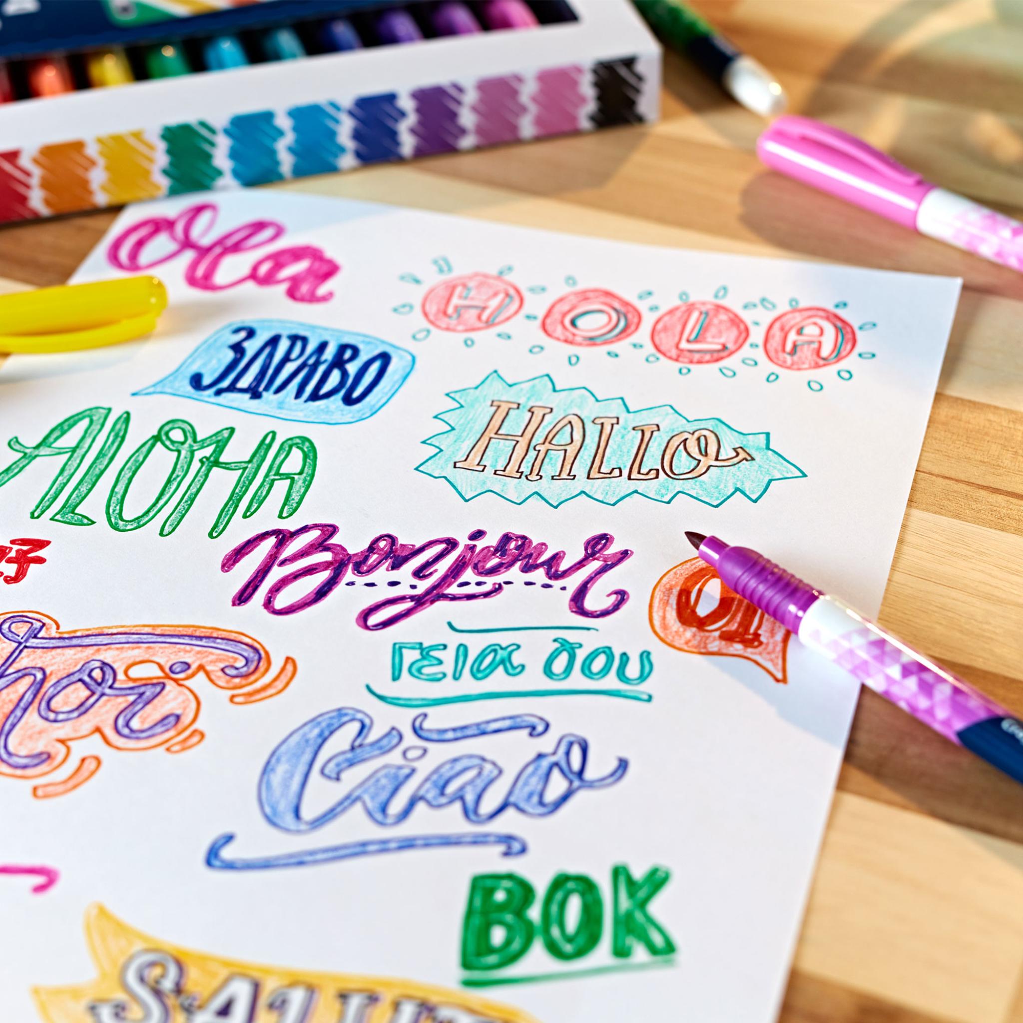 Crayola Doodle & Draw Fine Point Markers 12 Pack