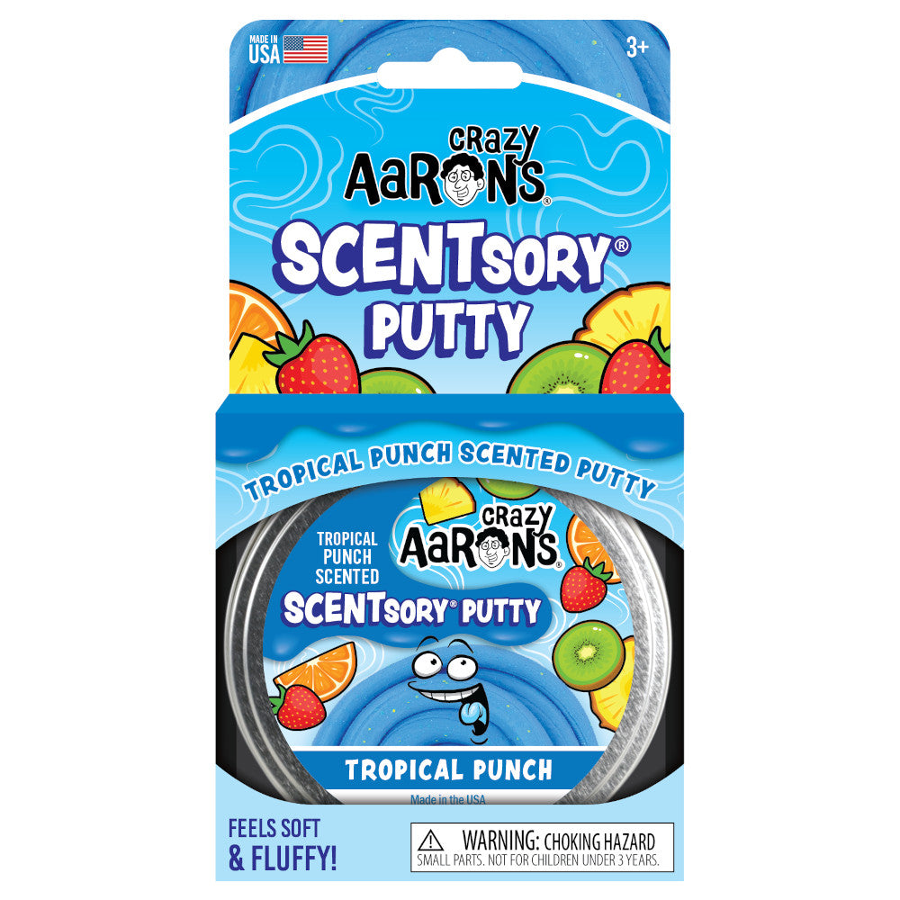 Crazy Aaron's Thinking Putty 2.75 Inch Scentsory Tropical Punch