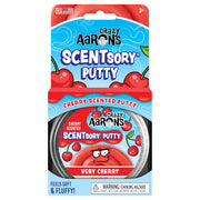 Crazy Aaron's Thinking Putty 2.75 Inch Scentsory Very Cherry