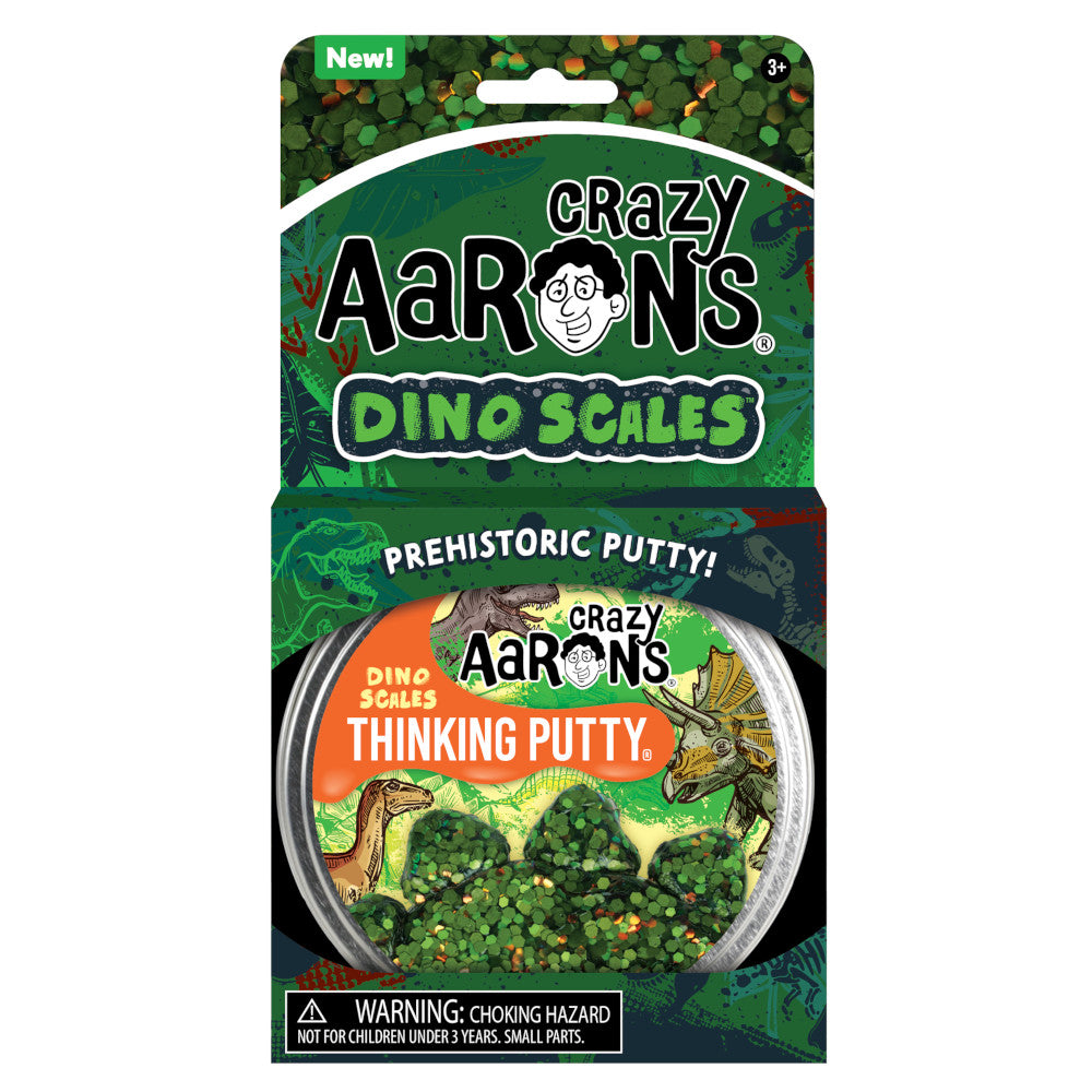 Crazy Aaron's Thinking Putty 4 Inch Trendsetters Dino Scales