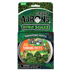 Crazy Aaron's Thinking Putty 4 Inch Trendsetters Dino Scales