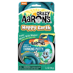 Crazy Aaron's Thinking Putty Magnetic Storms Happy Earth