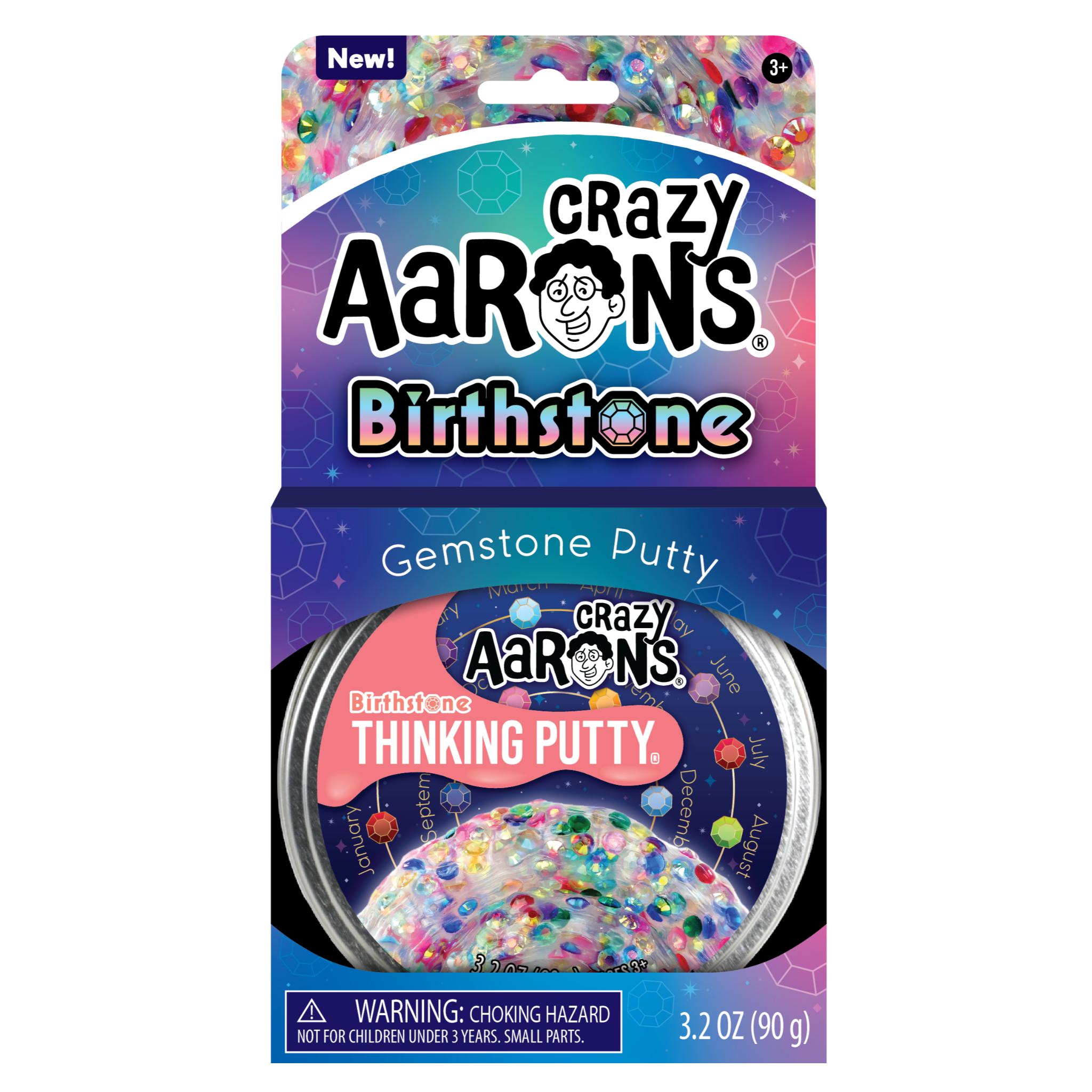 Crazy Aaron's Thinking Putty - Birthstone