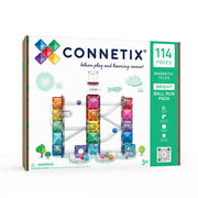 CONNETIX Magnetic Tiles 114 Piece - Bright Ball Run - Toyworld NZ