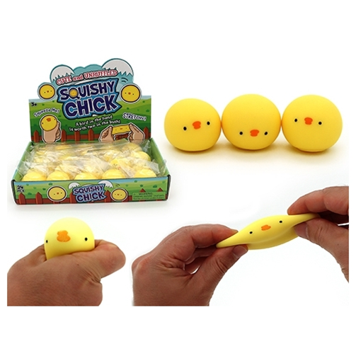 Cute And Unruffled Squishy Chick Ball