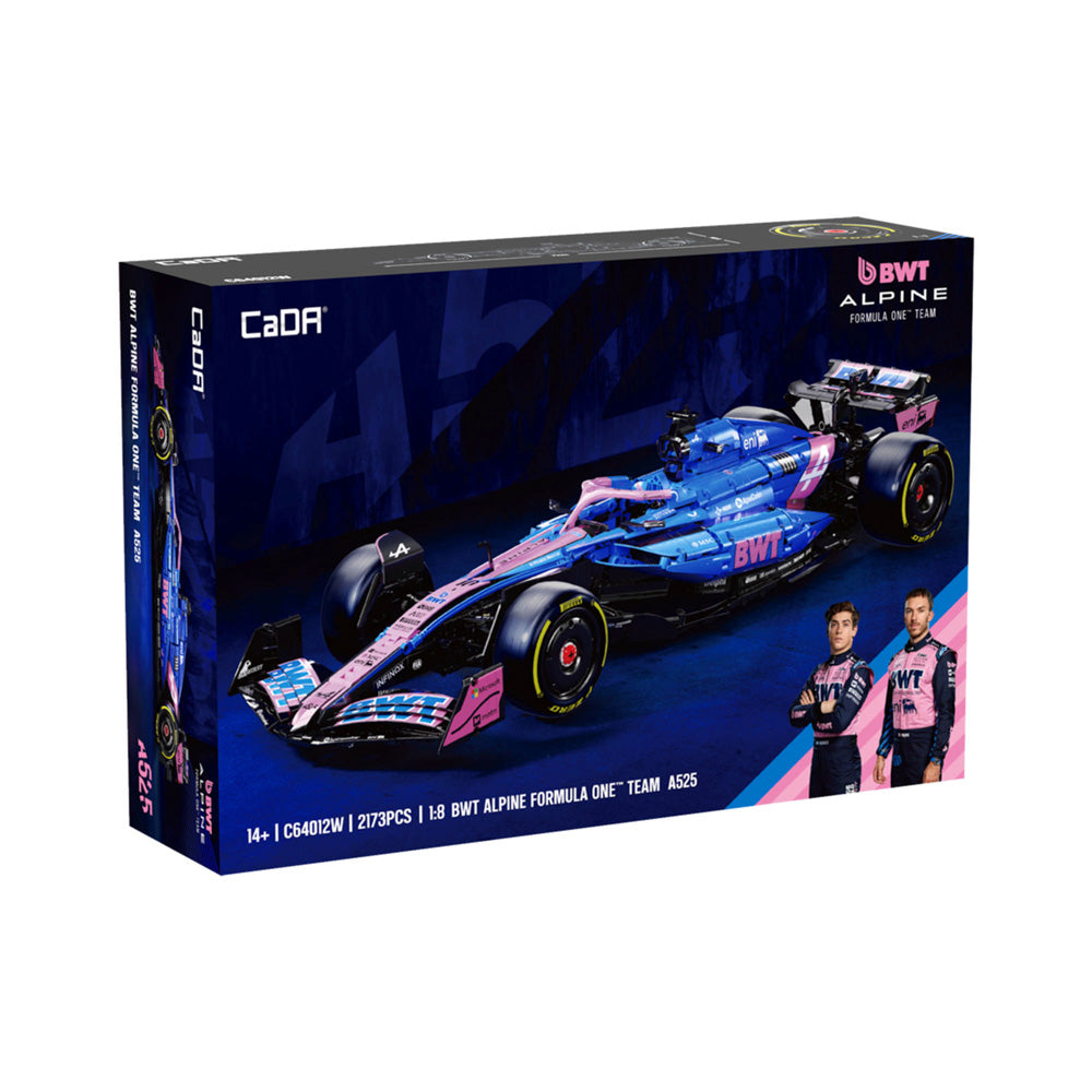 CaDA 1:8 Alpine F1 A525 (Static Version) building set.