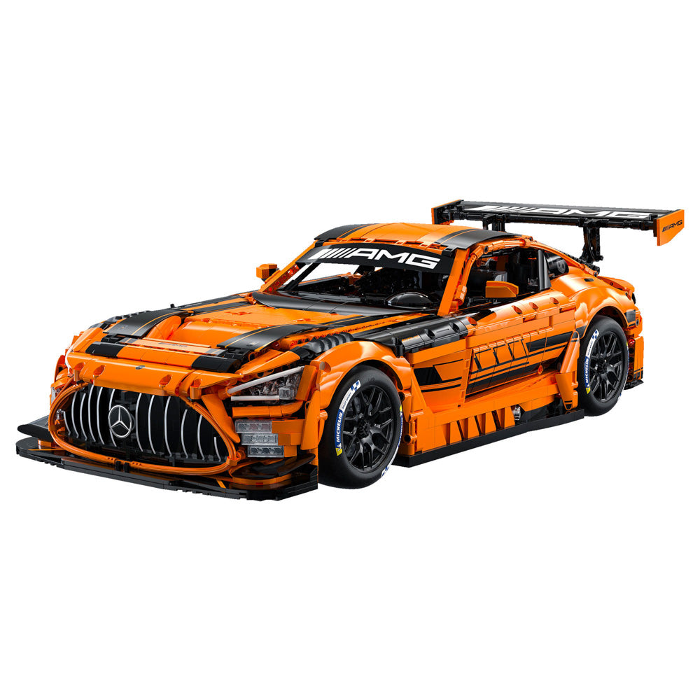 CaDA 1:8 Mercedes AMG GT3 Car Orange building set.