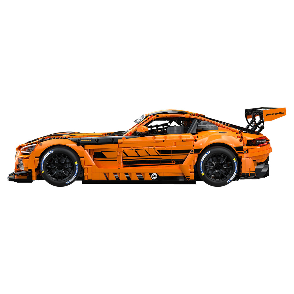 CaDA 1:8 Mercedes AMG GT3 Car Orange building set.