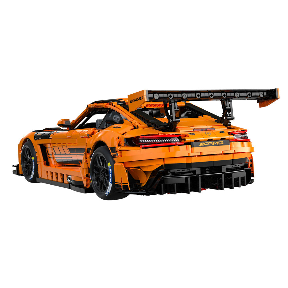 CaDA 1:8 Mercedes AMG GT3 Car Orange building set.