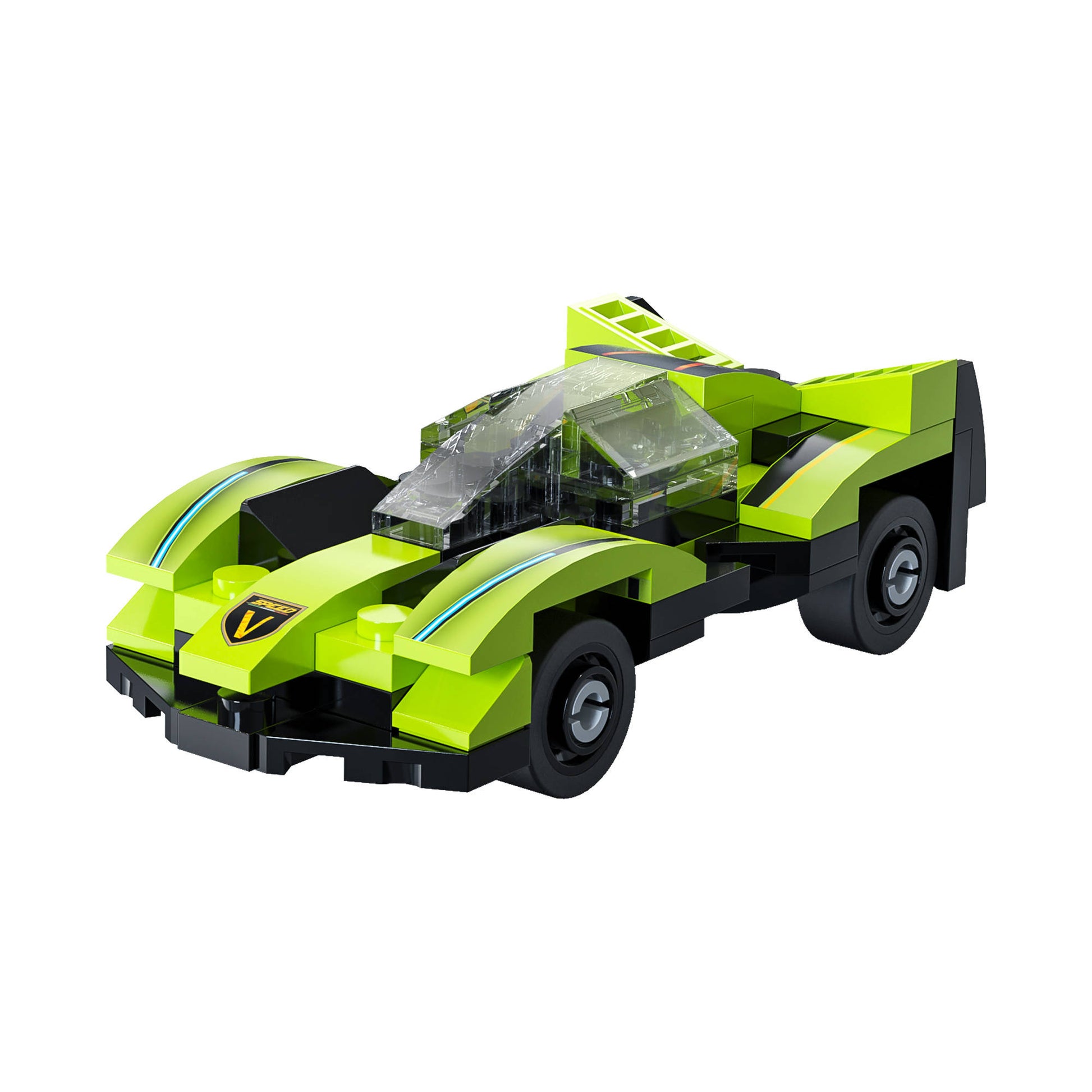 CaDA 1:48 Green Blade car building set.