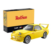 CaDA 1:24 Initial-D Mazda RX-7 FD Brick Car Yellow