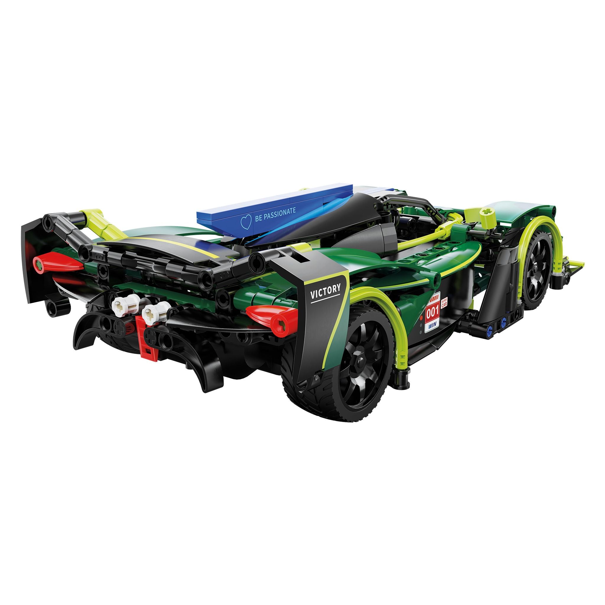 Cada: 1:14 Emerald Deity Brick Sport Car