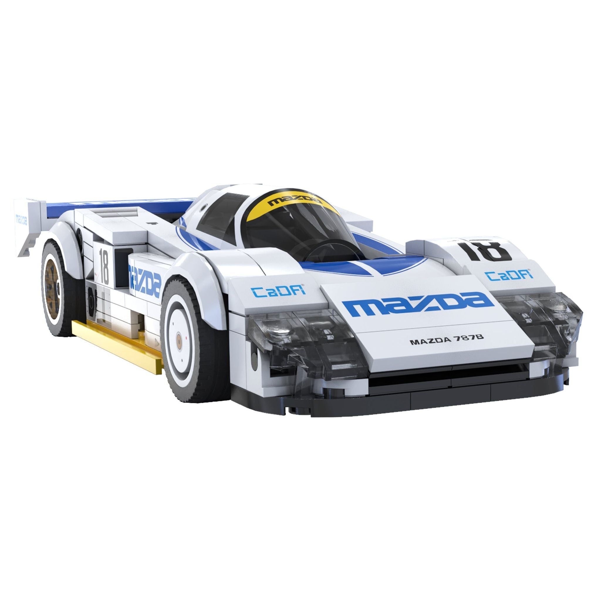 Cada: 1:24 Brick Mazda 787b 1991 Car