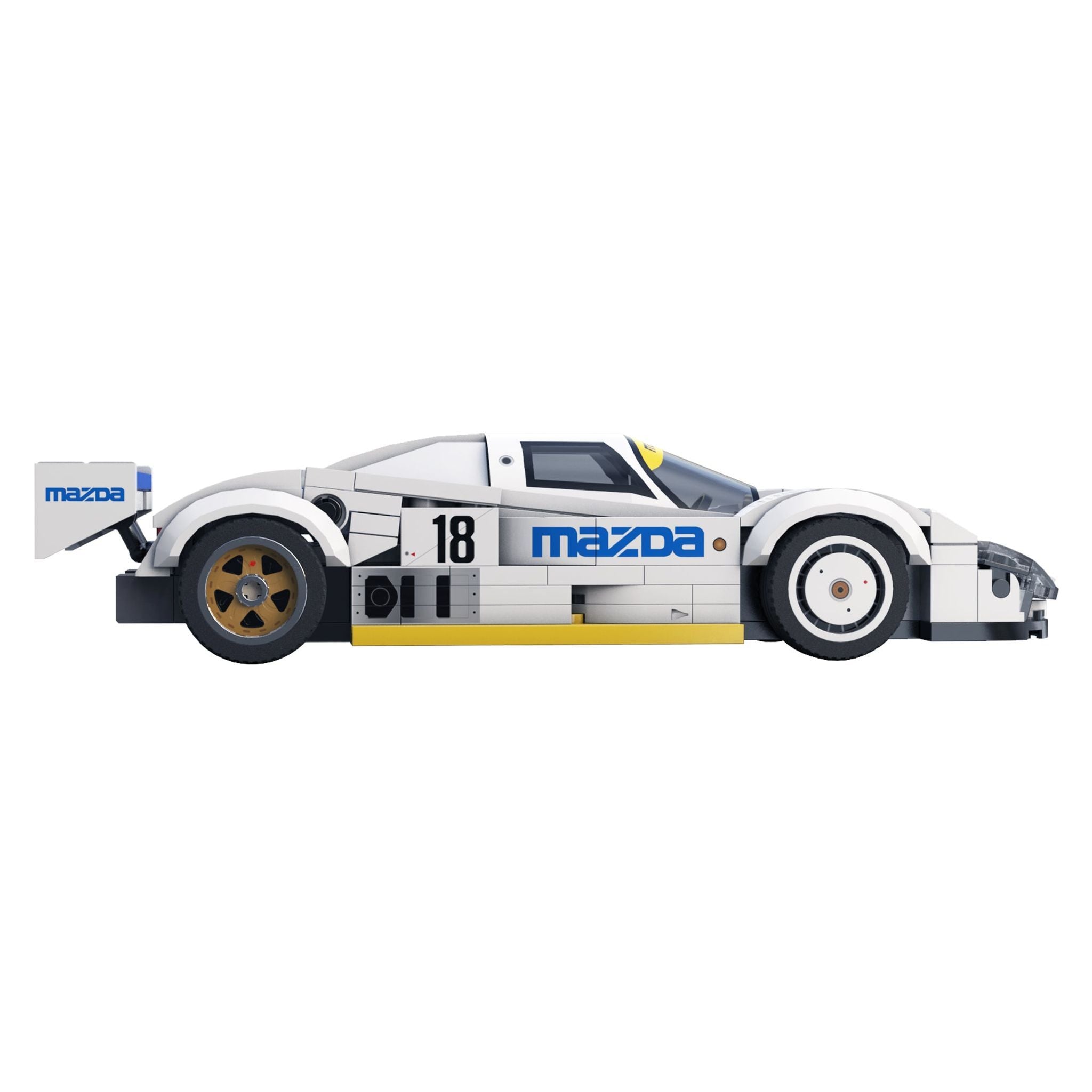 Cada: 1:24 Brick Mazda 787b 1991 Car