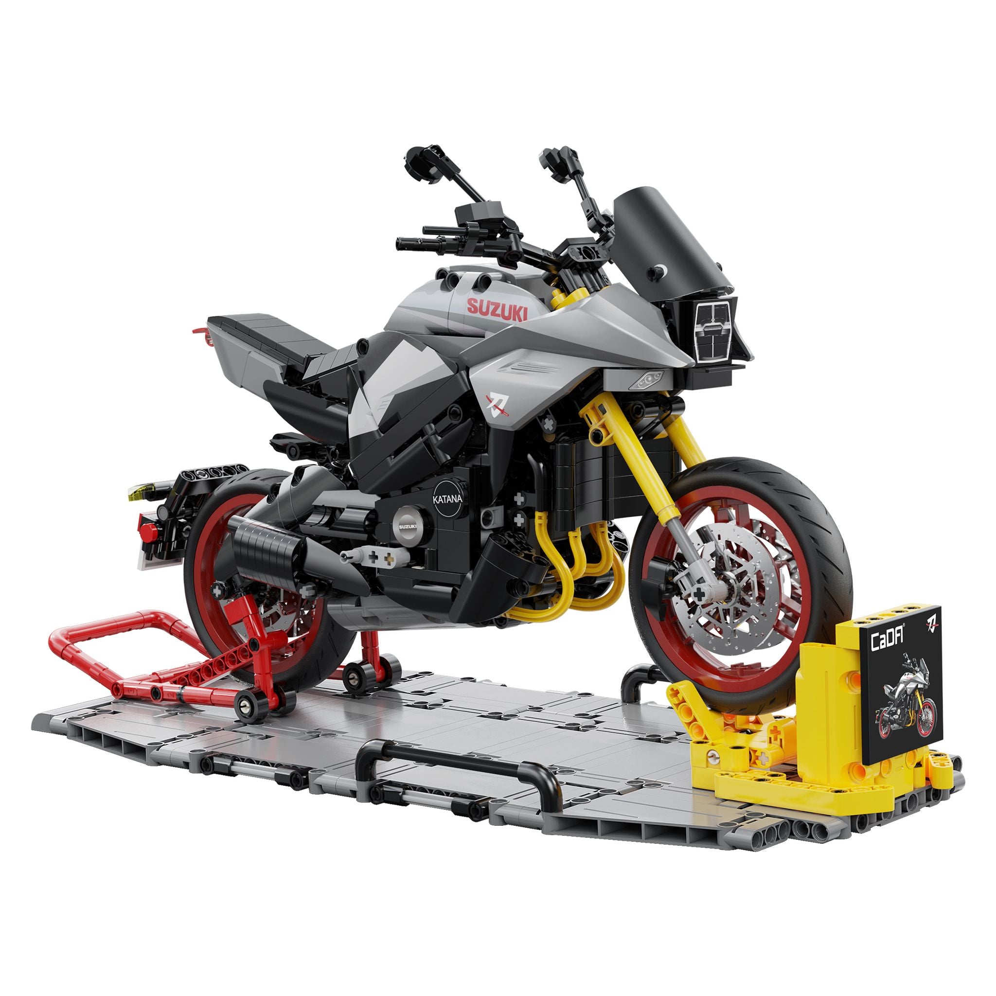 CaDA 1:8 Suzuki Katana 2022 Brick Motorbike – Toyworld NZ