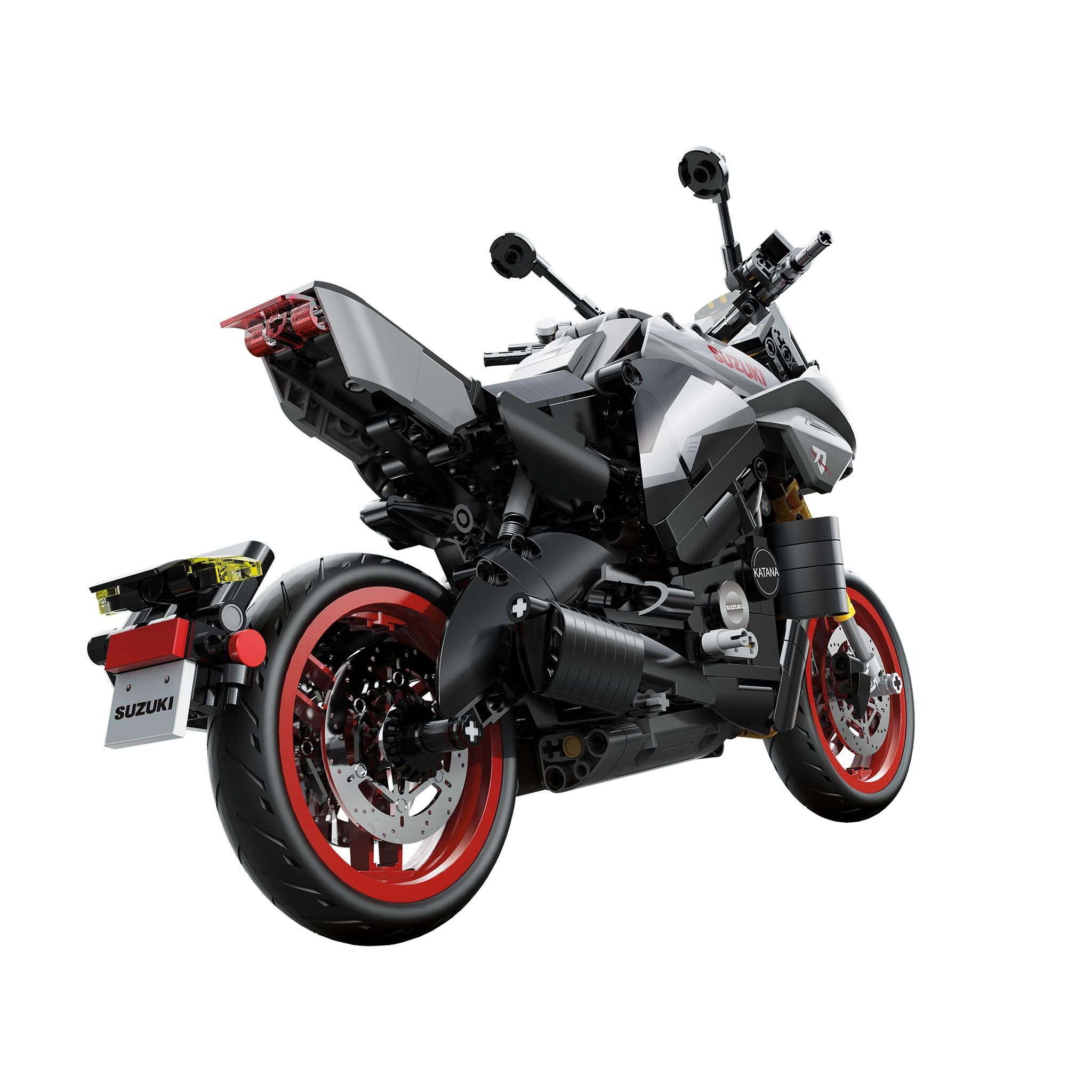 Cada: 1:6 Suzuki Katana 2022 Brick Motorbike