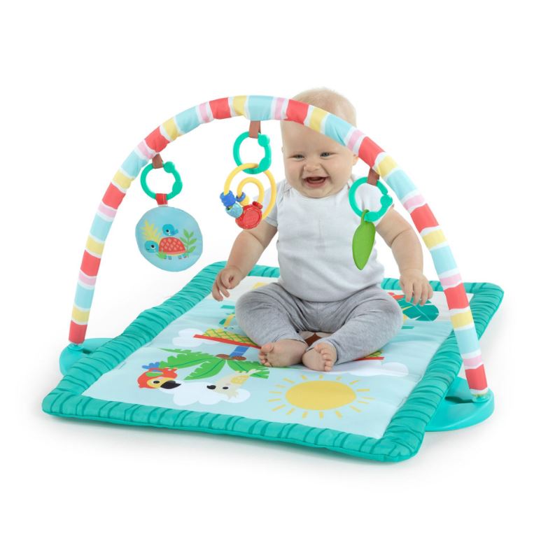 Bright Starts Tiki Toy Bar Activity Gym - Toyworld NZ