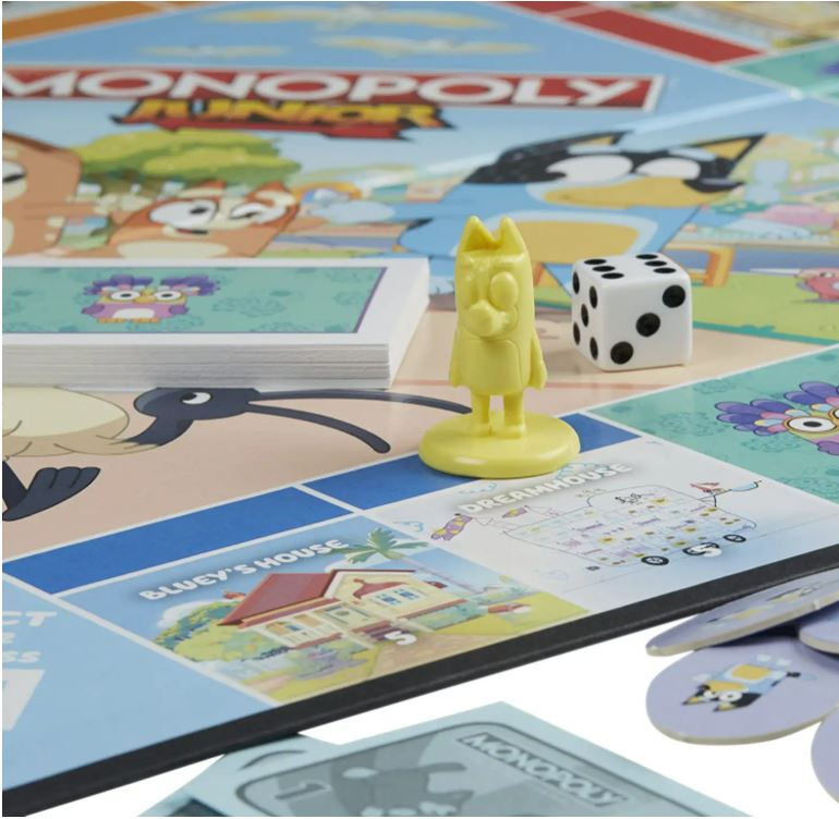 Monopoly Junior Bluey Edition - Toyworld NZ