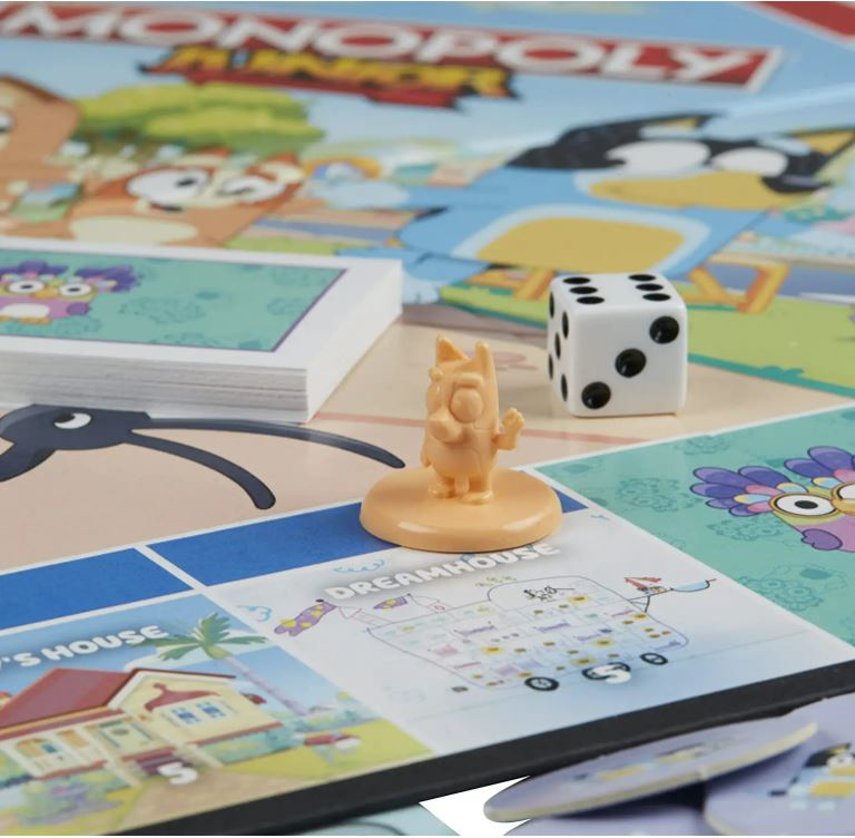 Monopoly Junior Bluey Edition - Toyworld NZ