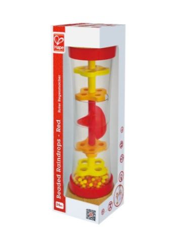 Hape Beaded Raindrops - Red - Toyworld NZ