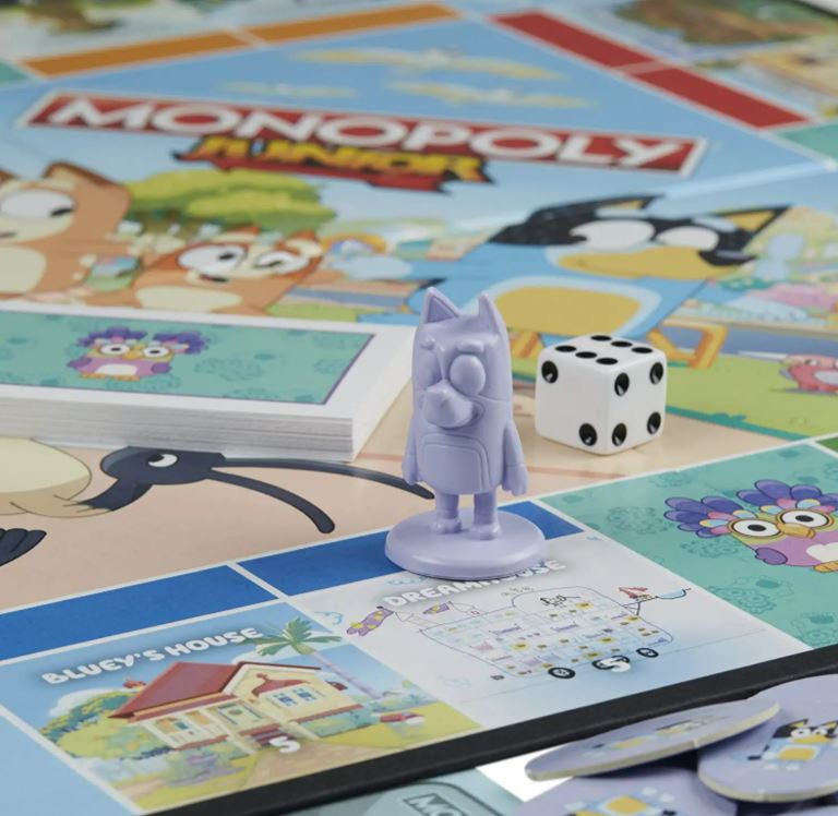 Monopoly Junior Bluey Edition - Toyworld NZ