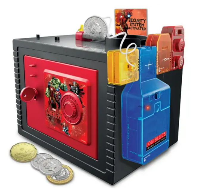 4M Logiblocks Marvel Avengers Smart Talking Bank