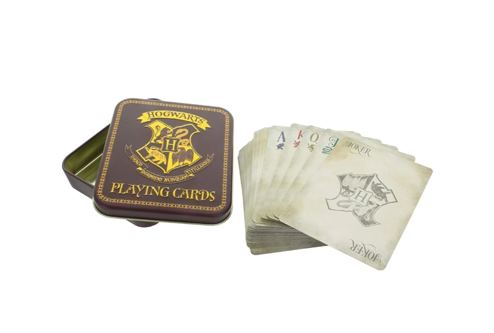PLAYING CARDS HARRY POTTER HOGWARTS