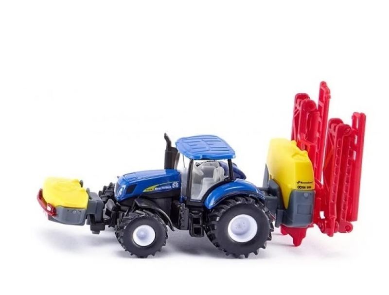 Siku 1799 New Holland Tractor With Crop Sprayer