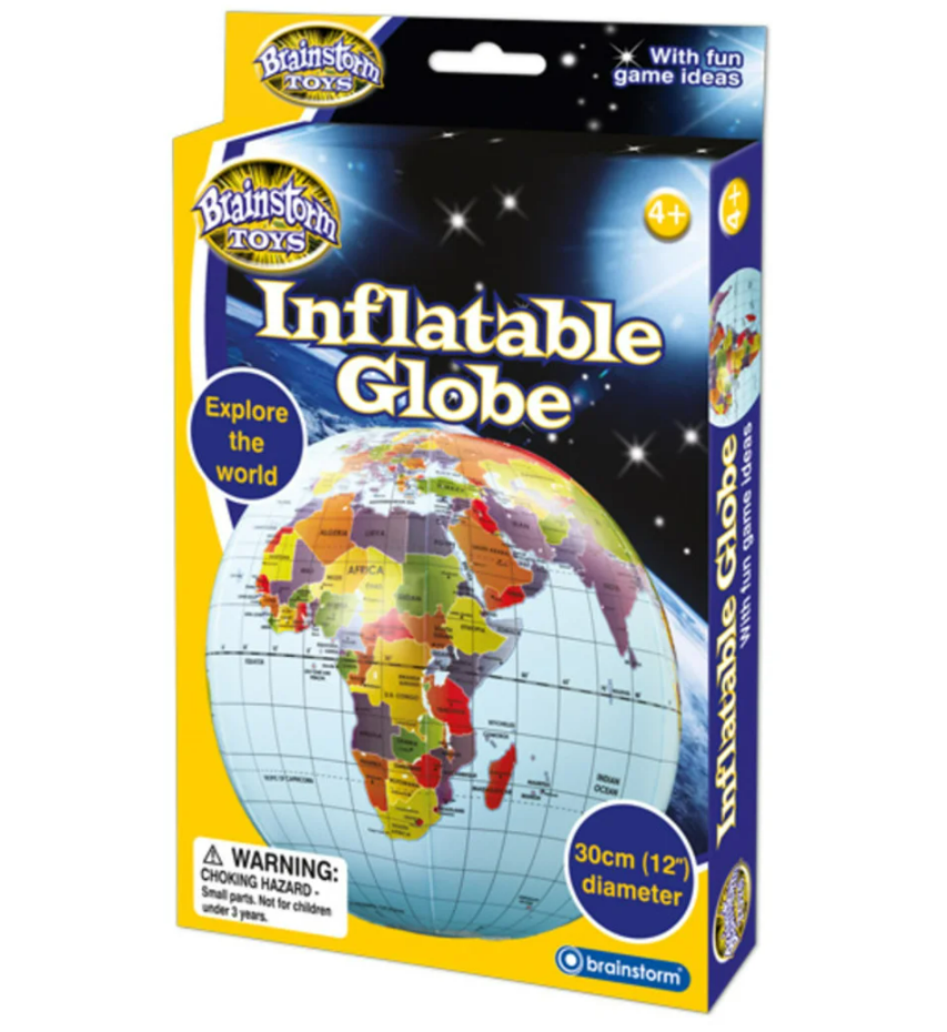 Inflatable Globe 30cm - Toyworld NZ