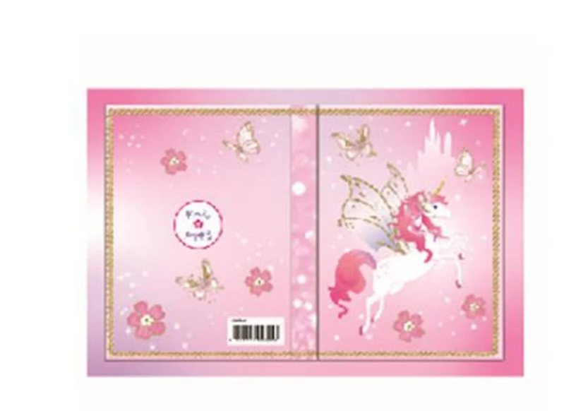 Pink Poppy Lockable Diary Scented Unicorn Princess