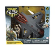 Soldier Force Light & Sounds Falcon Command Jet Playset - Toyworld NZ
