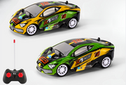 1: 28 Four-Way PVC Car Shell Light Remote Control Car