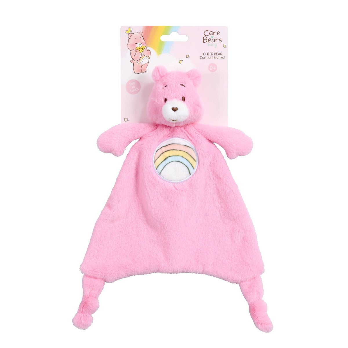 Care Bears Baby Comfort Blanket - Cheer Bear for baby.