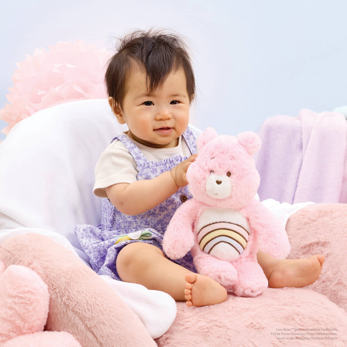 Care Bears Baby My First Soft Toy - Cheer Bear for baby.