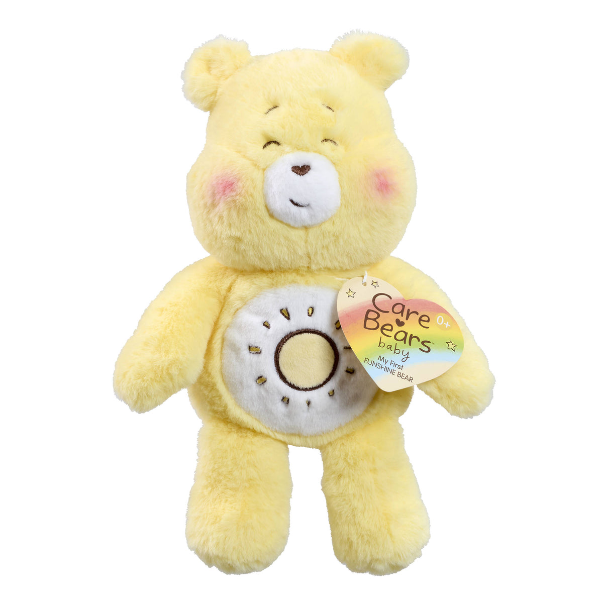 Care Bears Baby My First Soft Toy - Funshine Bear for baby.