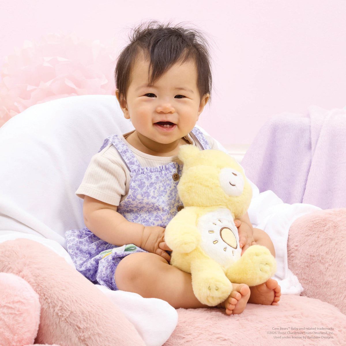 Care Bears Baby My First Soft Toy - Funshine Bear for baby.