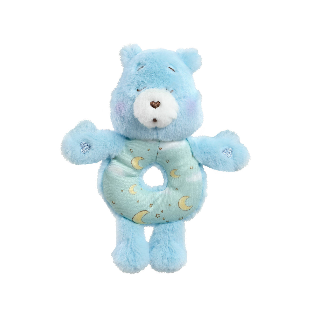 Care Bears Baby Ring Rattle - Bedtime Bear toy for baby.
