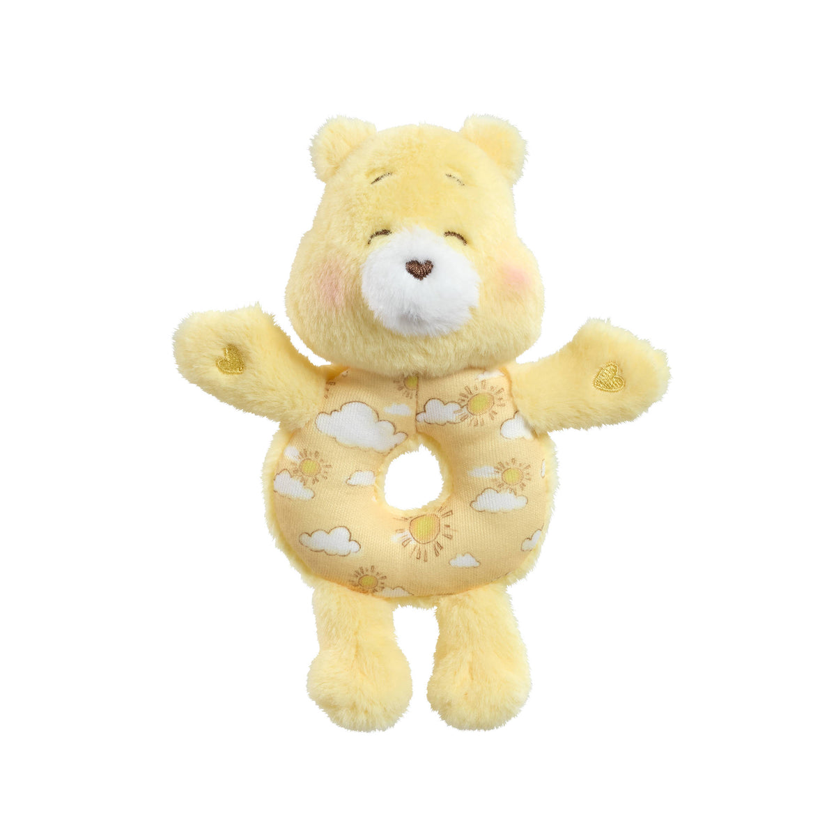 Care Bears Baby Ring Rattle - Funshine Bear for baby.