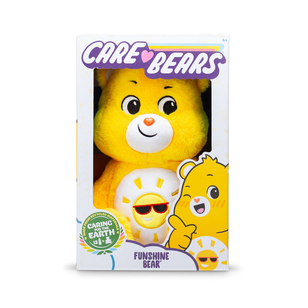 Care Bears Medium Eco Plush -  Funshine Bear